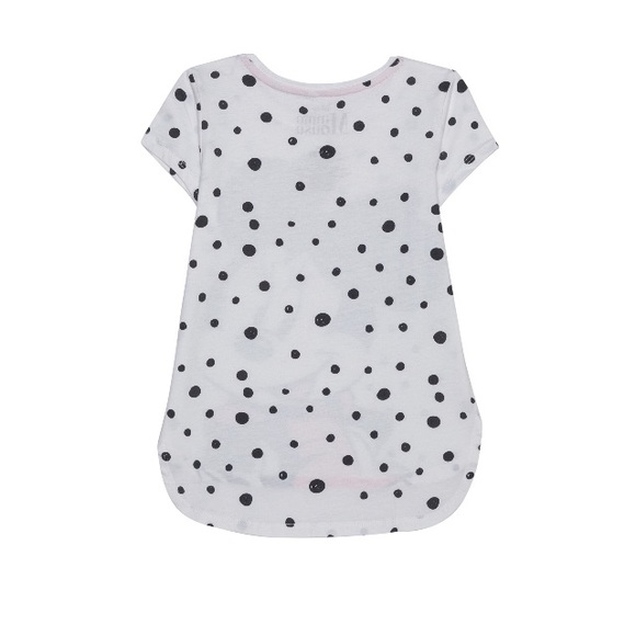 NWT Minnie Mouse Girls Short Sleeve Tee - Picture 2 of 2